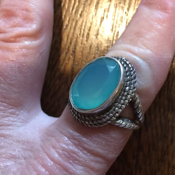 Sterling Turquoise Ring - Picture 3 of 4